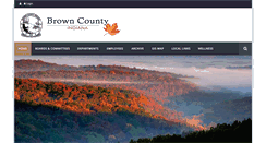 Desktop Screenshot of browncounty-in.gov